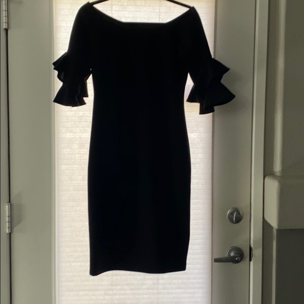 PinkPlush black maternity dress!